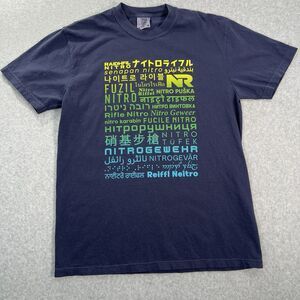 Nitro Rifle T Shirt Comfort Colors Mens M Gray Andy Cortez Twitch